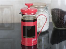RED MONACO CAFETIERE in 2 SIZES